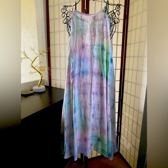 Anthropologie Cloth and Stone Tie-Dyed Tunic Dress - Picture 2 of 5